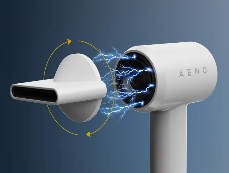 360° magnetic nozzle