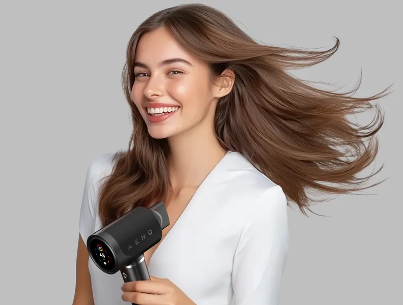Fast drying: powerful airflow