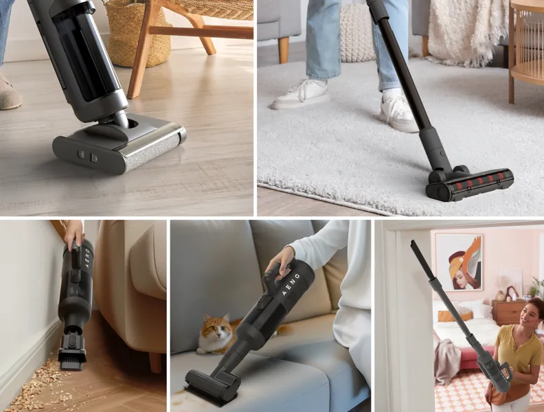 5 attachments for all cleaning needs