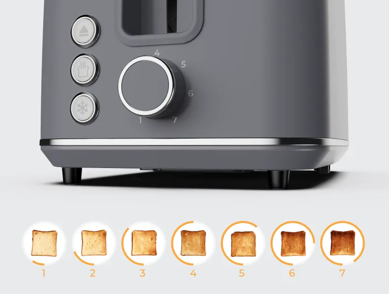 Perfectly toasted bread every time