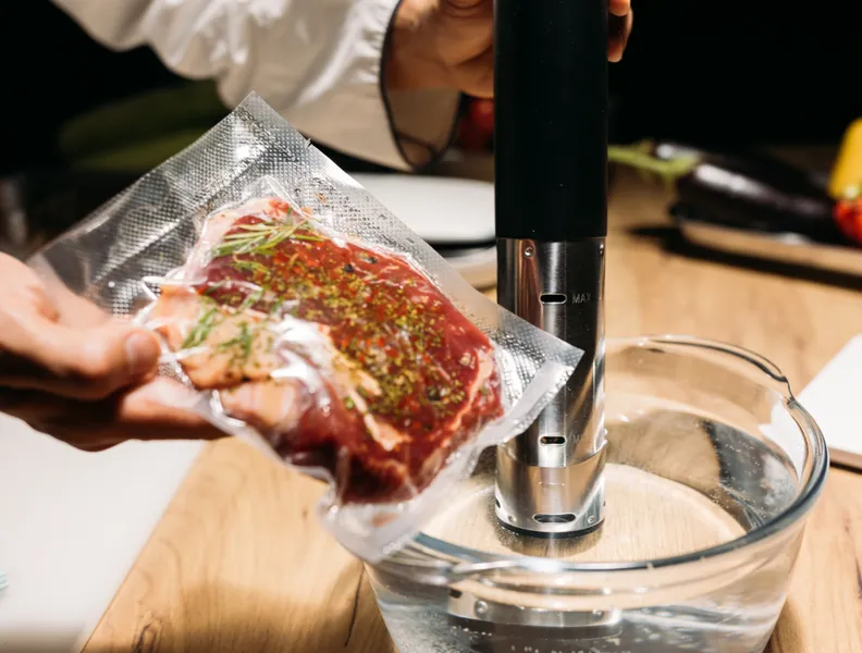 Perfect for sous vide cooking