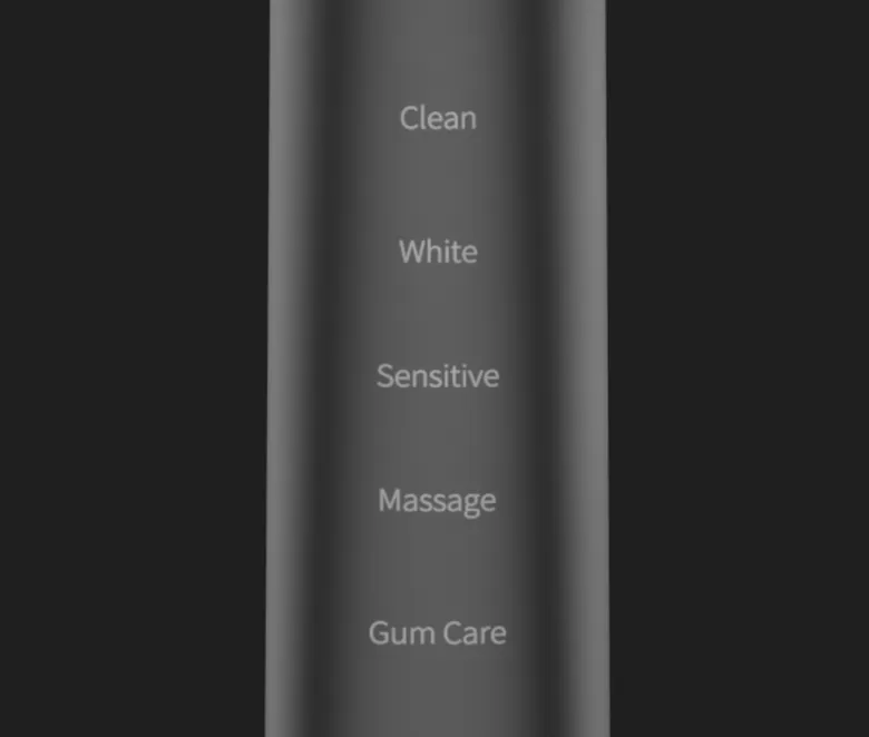5 cleaning modes