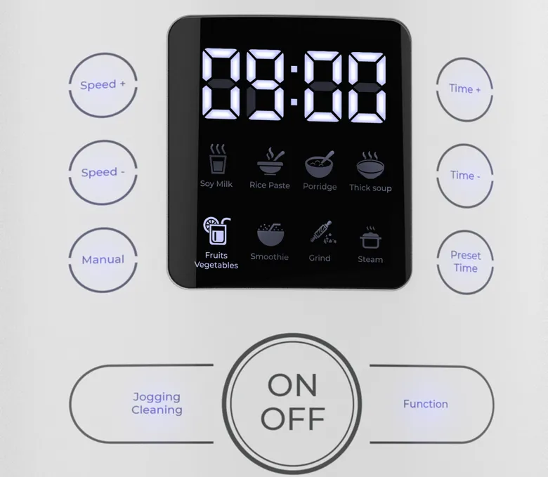LED display and touch control