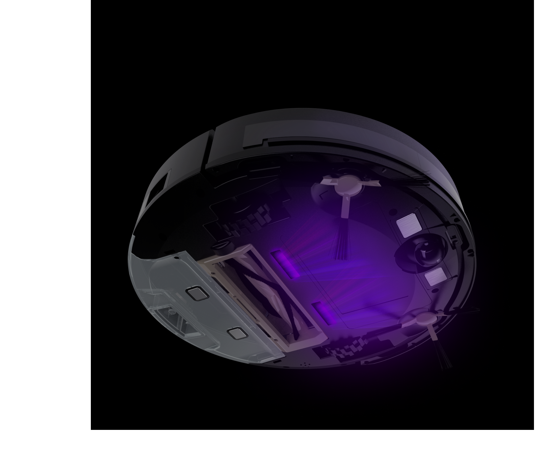 UV-lamp voor desinfectie van de vloer